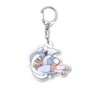 蒸犬流通センターの【サキュ学】ひょん Acrylic Key Chain