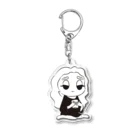 失恋熊のチルガール Acrylic Key Chain