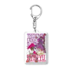 sarasvateiのブラック軍団 Acrylic Key Chain