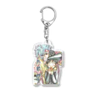 弐０Heartsの月獣姫 Acrylic Key Chain