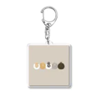 iloverabbitのusamochi Acrylic Key Chain