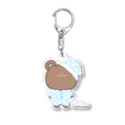 8AZARASI8のおやすみくまくん Acrylic Key Chain