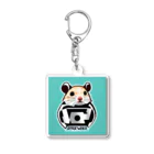 AI画家『Stable Diffusion』Shopのスター・ウォーズ風なハムスター🐹 Acrylic Key Chain