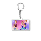 ぷにっとショップの横向きくん Acrylic Key Chain