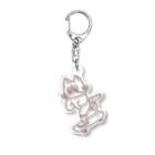 すみすのねこのばにら Acrylic Key Chain