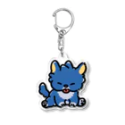 いろいぬくんのあおいぬくん💙 Acrylic Key Chain