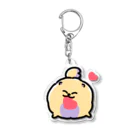 いろいぬくんのきいぬくん💛 Acrylic Key Chain