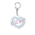 【ホラー専門店】ジルショップのKiss Me  キスミー Acrylic Key Chain