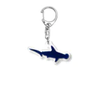 _imcygneのサメの散歩 Acrylic Key Chain