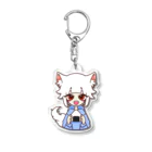 ぎうにう屋さんのいぬの女の子 Acrylic Key Chain