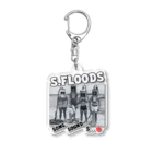 S.FLoods(エスフラ)のS.FLoods(非)公式グッズ笑 アクリルキーホルダー