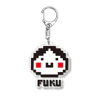 kouboushimeiのピクセルお福さん Acrylic Key Chain