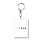 BONNOW WORKSのLOSER Acrylic Key Chain