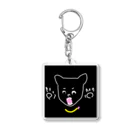 tukinotakumaのくろくま。 Acrylic Key Chain