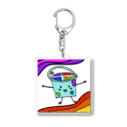 lukanose-kidsのバケツ君 Acrylic Key Chain