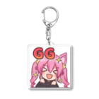 豚あちゃん豚_個人Vtuberの豚あちゃん豚 Acrylic Key Chain