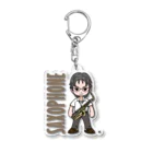 STUDIO39sのブラスシリーズ#10　サキソフォン Acrylic Key Chain