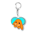LalaHangeulのLop eared rabbit(ロップイヤーラビット) 英語バージョン Acrylic Key Chain