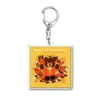 Miho MATSUNO online storeのHappy 2nd Anniversary Acrylic Key Chain