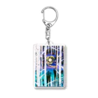 Laugh Rain Laboの月ひとつ、月ふたつ Acrylic Key Chain