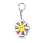 nanometerのnanometer『レトロお花』アクリルキーホルダー Acrylic Key Chain