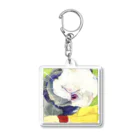 Rainy_Rainyのドアップうさぎ Acrylic Key Chain