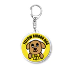 Yellow Ribbon Dog ShopのイエローリボンドッグのボンちゃんJr. Acrylic Key Chain