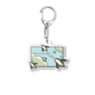 ari designの夢を叶えたペンギン Acrylic Key Chain