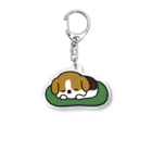 DECORのもちころワンコ　すやすや Acrylic Key Chain