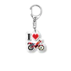 ackey_TRIALのI♡ツインショックトライアル（50cc） Acrylic Key Chain