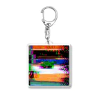 egg Artworks & the cocaine's pixの『或る日常咲き乱れた』 Acrylic Key Chain