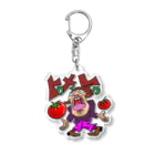 irootokosamuraiのトマト Acrylic Key Chain