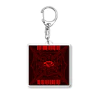 Ａ’ｚｗｏｒｋＳの8-EYES SPIDER RED Acrylic Key Chain