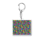 Contemporary　Artのspiral2 Acrylic Key Chain