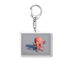 kitomameshaのタコさん Acrylic Key Chain