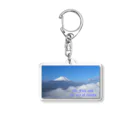 D-aerialのMt.Fuji and the sea of clouds Acrylic Key Chain