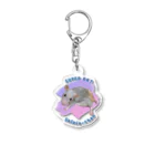 ちゃげここランドのSUPERRAT サルビアちゃん Acrylic Key Chain