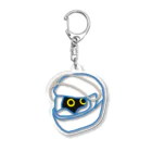 ねこのしもべのくろねっこヘルネッコ Acrylic Key Chain