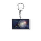 uchu-raboの未来の太陽の姿 Acrylic Key Chain