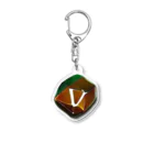 villonのチョコレート　多面体　ワンポイント　シンプル Acrylic Key Chain