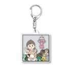 AY/girlのUFOキャッチャー　アクリルキーホルダー Acrylic Key Chain