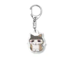 にゃんたまごの地雷にゃん Acrylic Key Chain