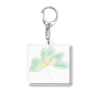 美女木小学校！の三つ葉のキーホルダー Acrylic Key Chain