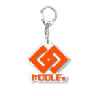 KOOLEs -クールエスのKOOLEslogo olange Acrylic Key Chain