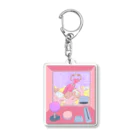 ichikoのゆーふぉーキャッチャー。何か取れそう？にほん Acrylic Key Chain