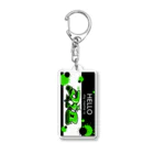 ._.xia._.のXia Graffiti Keyring Acrylic Key Chain