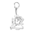 坊っちゃんとゆかいな音楽家たちのベトベンの「これも運命」 Acrylic Key Chain