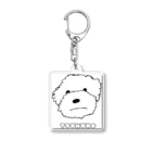 toypoodle.TSUKUNEのtoypoodle.TSUKUNE Acrylic Key Chain