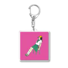 ゼニガメの本 Acrylic Key Chain