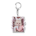OMEME🪬のLady rabbit Acrylic Key Chain